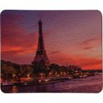Plus Moda Baskılı Şehir Manzaraları Desenli Renkli Tip Kaymaz Taban Optik Bilgisayar Notebook Mouse Pad Maus Pad (Paris Eyfel Kulesi) - Option-1 - 0002 - Beyaz
