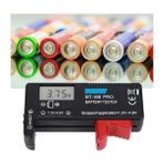 Plus Moda BT-168 Ekranlı Pil Voltaj Kapasite Test Cihazı 1.2V-4.8V ve 9V - Option-1
