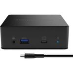 Plus Moda Çift Ekran Bağlantı Istasyonu (85W Güç Dağıtımı, Hdmı, Usb-A 3.1 Gen 1, Usb-C, USB C Dizüstü Bilgisayar Için Ses Girişi/çıkışı)
