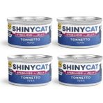Plus Moda Gimcat Konserve Kedi Maması Shinycat Jelly (Jöle Içinde) Ton Balığı Kısırlaştırılmış Kediler Için 70