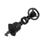 Plus Moda Labs BL30 Magsafe Uyumlu Kancalı Manyetik Araç Tutucu - Option-1 - 000-Siyah
