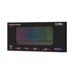 Plus Moda Nexus K1 Rgb Full Membran 104 Tuşlu Ekstra Multimedya/rollover Ses Kontrol Mekanizmalı & Reflex Örgü Kablolu Gaming Klavye (11 Farklı Rgb Efektli) - Option-1 - 001-Renkli