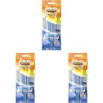 Plus Moda Permatik Banyo Kullan At Erkek Tıraş Bıçağı 10 Adet 3lü Paket - Ahşap - Option-1 - 0 - 3 Yaş