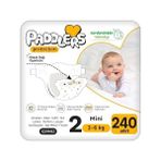 Plus Moda Protection Bebek Bezi 2 Numara (240 Adet) Bakım Seti - 0 - 1 Ay