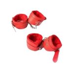 Plus Moda Pureloveadult 2 Parça Bdsm Peluş Kelepçe Gizli Paket - 000-Siyah