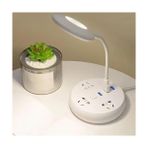 Plus Moda Sesle Kontrol 3 Renk Işık Modlu Akrobat USB LED Kitap Okuma Işığı, USB Gece Işığı Lambası, 20 Led, Sesle Kontrol Masası Işığı, Ses Komutları Açıklamada Mevcuttur - Option-1