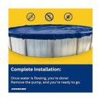 Plus Moda Swimline 5436 Saver Otomatik Su Sifon Pompası Havuz Örtüsü Bakım Aksesuarı Beyaz - 2'si 1 Arada - 0,1 kg