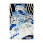 Plus Moda Tek Kişilik Çarşafı Lastikli Çocuk Nevresim Takımı Araba - 001-Renkli - 100 x 100 cm
