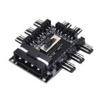 Plus Primex PX-4336 3 Pin Girişli 8 Port Fan Çoklayıcı Kart