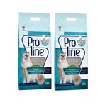 PLUS PROLİNE Proline Marsilya Sabunlu Topaklaşan Kedi Kumu 10 Lt 2 Adet