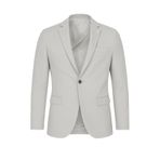 Plus Scorpion Erkek Açık Gri Blazer Ceket – Slim Fit, Şık ve Hafif Kumaş, Tek Düğmeli