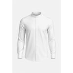 Plus Scorpion Erkek Hakim Yaka Slim Fit Gömlek – Şık, Modern, Uzun Kollu, Düz Model