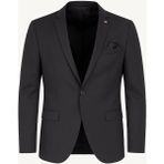 Plus Scorpion Erkek Siyah Blazer Ceket – Italyan Kesim, Tek Düğmeli, Tek Yırtmaçlı Şık Klasik Model - 58 - 6 Drop