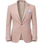 Plus Scorpion Erkek Slim Fit Tek Düğmeli Blazer Ceket – Vizon Renk, Şık ve Modern Kesim - 48 - 6 Drop