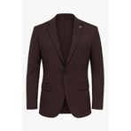 Plus Scorpion Kahverengi Erkek Slim Fit Blazer Ceket – Şık, Modern, Günlük ve Ofis Kombinlerine Uygun Tek Düğmeli