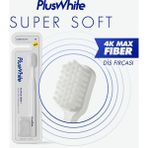 Plus White Yumuşak Diş Fırçası 4K Max Fiber - 100 - Beyaz