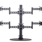 PLUSAPARAT PAM/6-17/24 YÜKSEKLİK AYARLI 17"- 24" ARASI LED MONİTÖR STANDI 6'LI