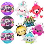 Plush Crush (Seri 3 - Puzzle Crush Ball (3'lü Paket), Scentco'dan Sürpriz Koleksiyon Karakteri Yapboz Oyuncağı, Kör Çanta