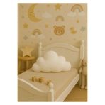 Plush Soft Dekoratif Peluş Bulut Yastık - Kırlent- Minder
