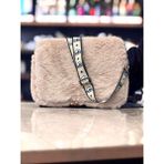 Plush Studio Pudra Toscase Peluş 13-13.3ınch Peluş Macbook, Laptop Çantası - Pembe