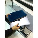 Plush Studio Toscase Peluş 13-13.3ınch Peluş Macbook, Laptop Çantası - Lacivert