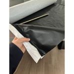 Plush Studio Yapışkanlı Siyah Suni Deri 50X150 cm | Döşemelik, Tamir ve Kaplama Için Pratik Çözüm