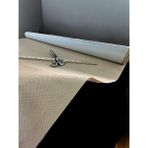Plush Studio Yapışkanlı Tela Astar 100X160 cm – Kağıt Sertliğinde Kumaş Destekleyici - Bej - 100 cm - 150 cm