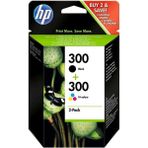 Plusink Hp 300-CN637E Orijinal Kartuş Ikili Paketi - Renkli