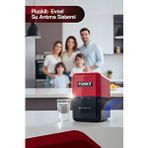 Pluskit Pluskit 8 Litre 15 Aşama Mineralli 75 Gpd Su Arıtma Cihazı Ks0010 Kırmızı