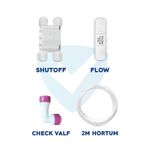 Pluskıt Su Arıtma Cihazı Yenileme Kiti Shut Off - Flow - Check Valf - Hortum Quick