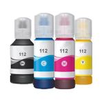 Plusprint Epson 112 Epson Ecotank L6490 Muadil Mürekkep Seti - Renkli