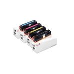PlusPrint Hp Color Laserjet Pro Mfp M277DW Muadil Toner 201A 4 Renk