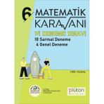 Plüton Yayınları-Eğitim Matematik Karavanı 6. Sınıf 14 Deneme Sınavı