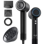 Pluzz X116 Ultra Iyonlu Saç Kurutma Makinesi Ultra Sessiz ve Hızlı Kurutma - Siyah