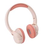 Plyisty Kulak Üstü Bluetooth Kulaklık, Katlanabilir Hafif Kulaklık, 40 Mm Büyük Hoparlörlü, 3,5 Mm Ses Arayüzü, Cep Telefonu PC İş Seyahati Için (Roseate)