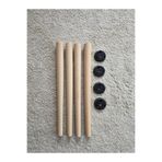 Plywoody Toys and More Ahşap Konik Ayak 45 cm 4'lü