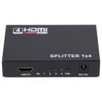PM-12081 4 Port Hdmı Splitter Dağıtıcı 1.4V 1080P 4KX2K - Antrasit