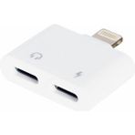 PM-18853 IPHONE ŞARJ VE KULAKLIK ÇOKLAYICI ÇEVİRİCİ ADAPTÖR LIGHTNING TO 2 X TYPE-C