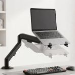 PM-27096 Profesyonel Amortisörlü 2'si 1 Arada Laptop Monitör Standı