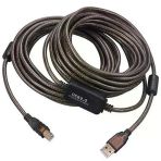 Pm-29486 Şeffaf Chipset 10 Metre Usb 2.0 Yazıcı Kablosu