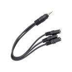 Pm-4871 Kulaklik Mikrofon Çoklayici 3 Port 3.5 Mm Splitter Çevirici Dönüştürücü Adaptör