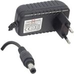 Pm-8115 12 Volt - 1.5 Amper Plastik Kasa Priz Tipi Adaptör 5.5 * 2.5 Uç