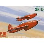 Pm Model 102 1/72 Yakovlev Yak-15 Jet Avcı Uçağı Demonte Plastik Maketi