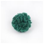 Pmnzdy 10 adet ponpon topu, şapka, kıyafet, çorap, anahtarlık, 5 cm, pelüş toplar, elastik halkalı ponpon, renkli, kıvırcık kürk ponpon, mavi, 1