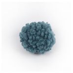 Pmnzdy 10 adet ponpon topu, şapka, kıyafet, çorap, anahtarlık, 5 cm, pelüş toplar, ponpon, elastik halkalı ponpon, renkli, kıvırcık kürk ponpon, deri pembe