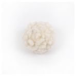 Pmnzdy 100 adet ponpon topu, şapka, kıyafet, çorap, anahtarlık, 5 cm, pelüş toplar, elastik halkalı ponpon, renkli, kıvırcık kürk ponpon, siyah