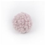 Pmnzdy 100 adet ponpon topu, şapka, kıyafet, çorap için, anahtarlık, 5 cm, pelüş toplar, ponpon, elastik halkalı ponpon, renkli, kıvırcık kürk ponpon, renkli 1