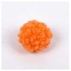 Pmnzdy 30 adet ponpon topu, şapka, kıyafet, çorap, anahtarlık, 5 cm, pelüş toplar, ponpon, elastik halkalı ponpon, renkli, kıvırcık kürk ponpon, ordu yeşili