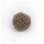 Pmnzdy 50 adet ponpon topu, şapka, kıyafet, çorap, anahtarlık, 5 cm, pelüş toplar, ponpon, elastik halkalı ponpon, renkli, kıvırcık kürk ponpon, haki