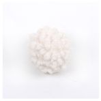 Pmnzdy 50 adet ponpon topu, şapka, kıyafet, çorap, anahtarlık, 5 cm, pelüş toplar, ponpon, elastik halkalı ponpon, renkli, kıvırcık kürk ponpon, kırmızı fasulye ezmesi